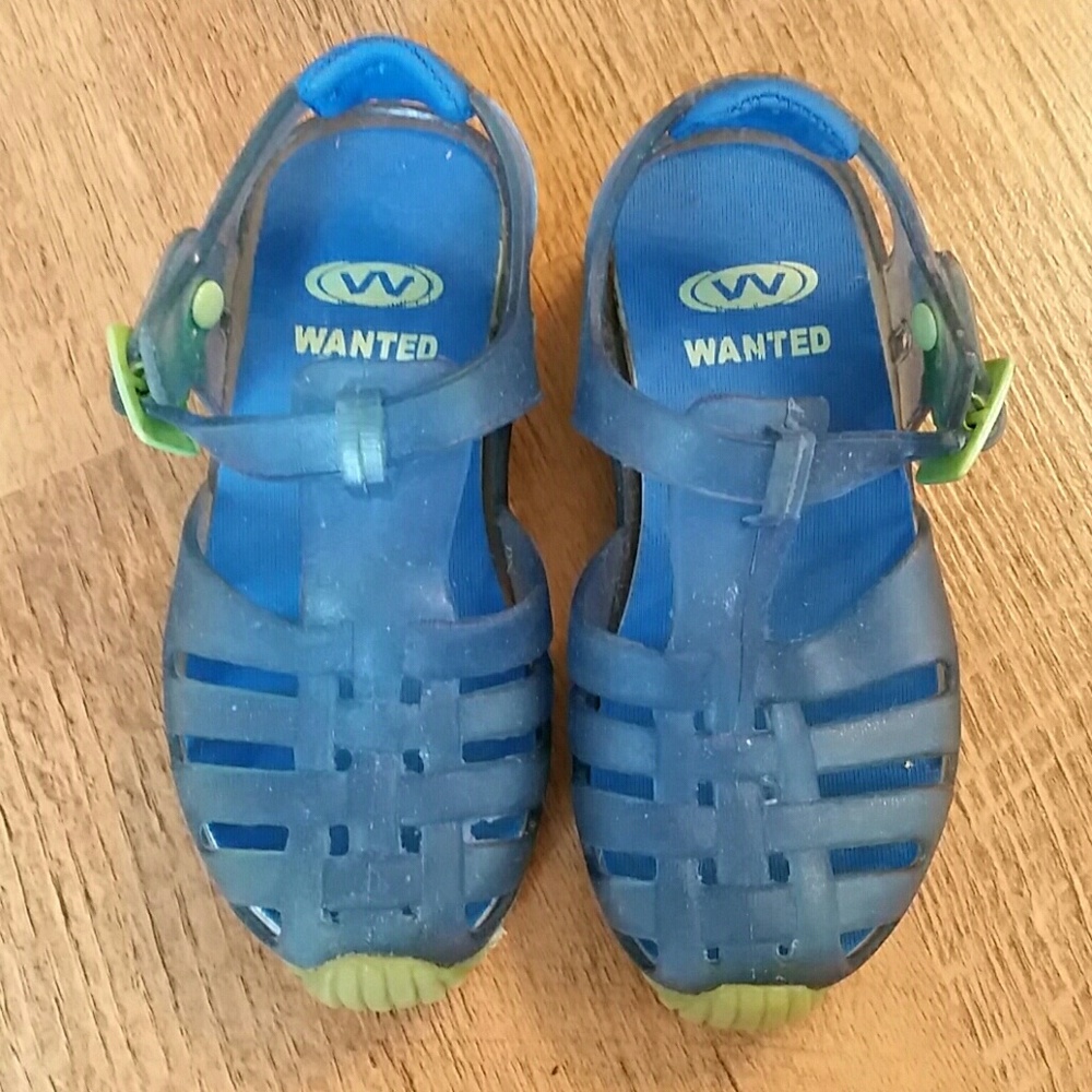 Wanted Girls Toddler Size 7 Jelly‎ Sandals